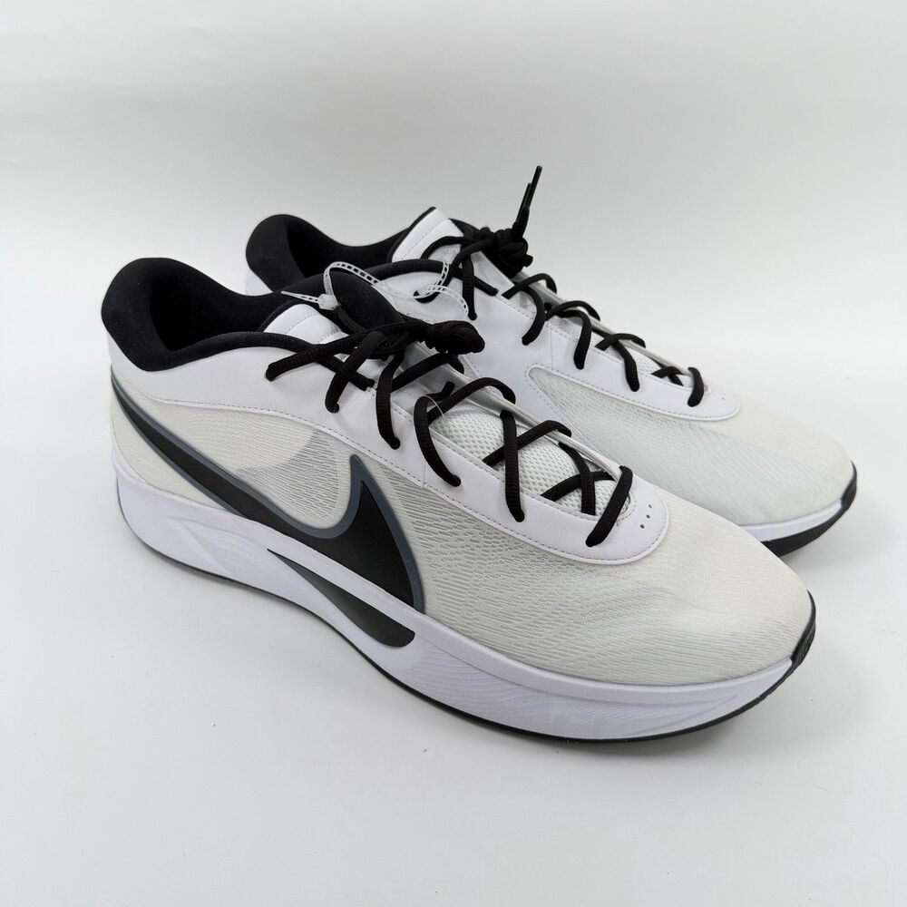 Nike Giannis Freak 6 TB Basketball Shoes Mens White Black HJ7385-101 Size 18 NEW